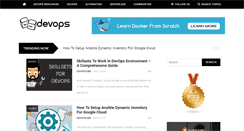 Desktop Screenshot of devopscube.com